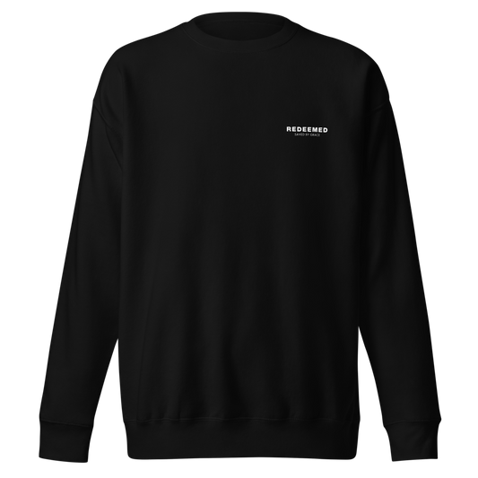 Classic REDEEMED Sweatshirt Black